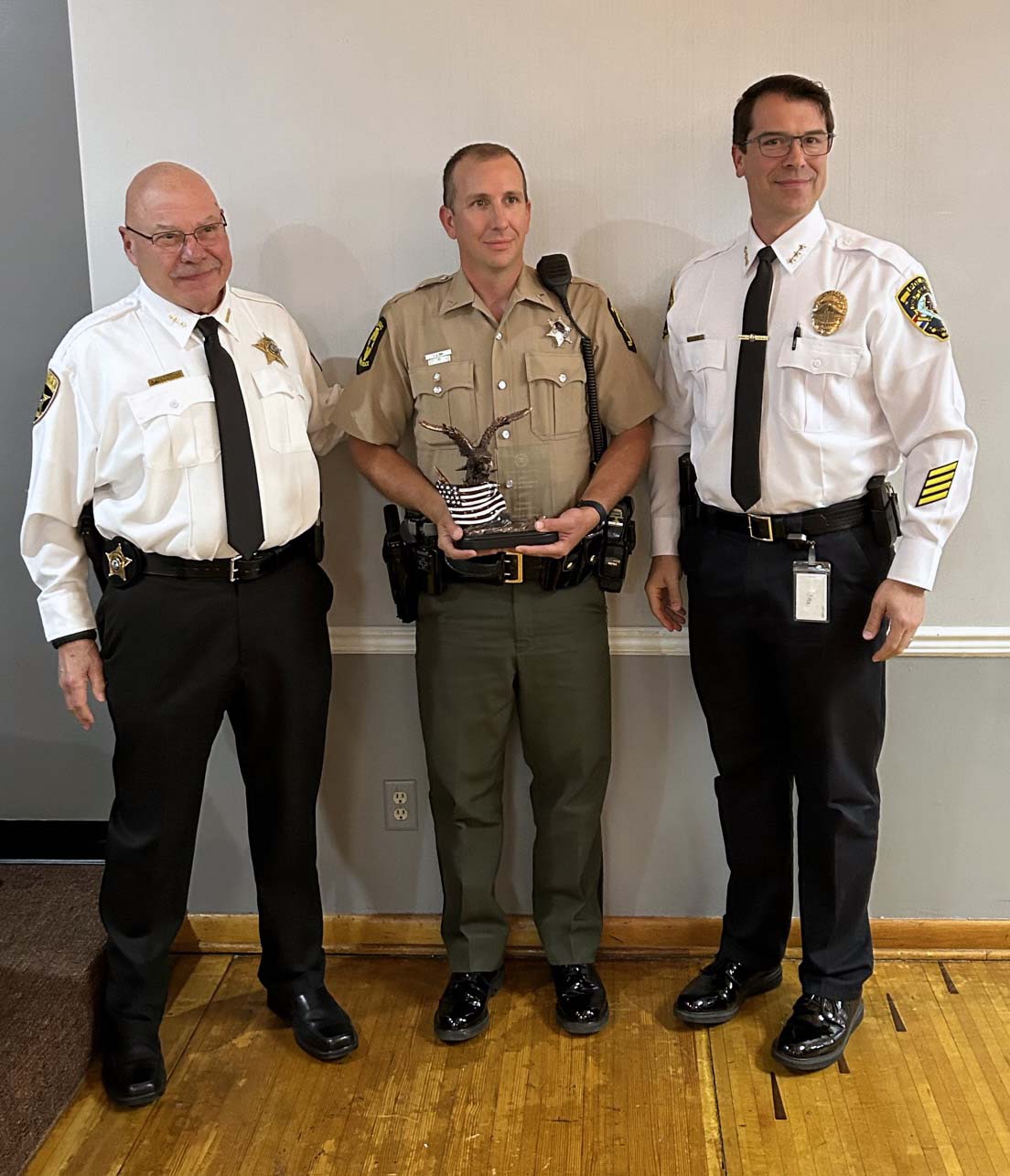 2023 Law Officer of the Year Trooper Tanner Fay ISP